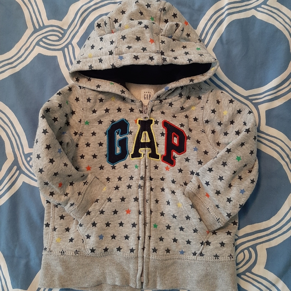 GAP Full-Zip Hoodie 12-18m